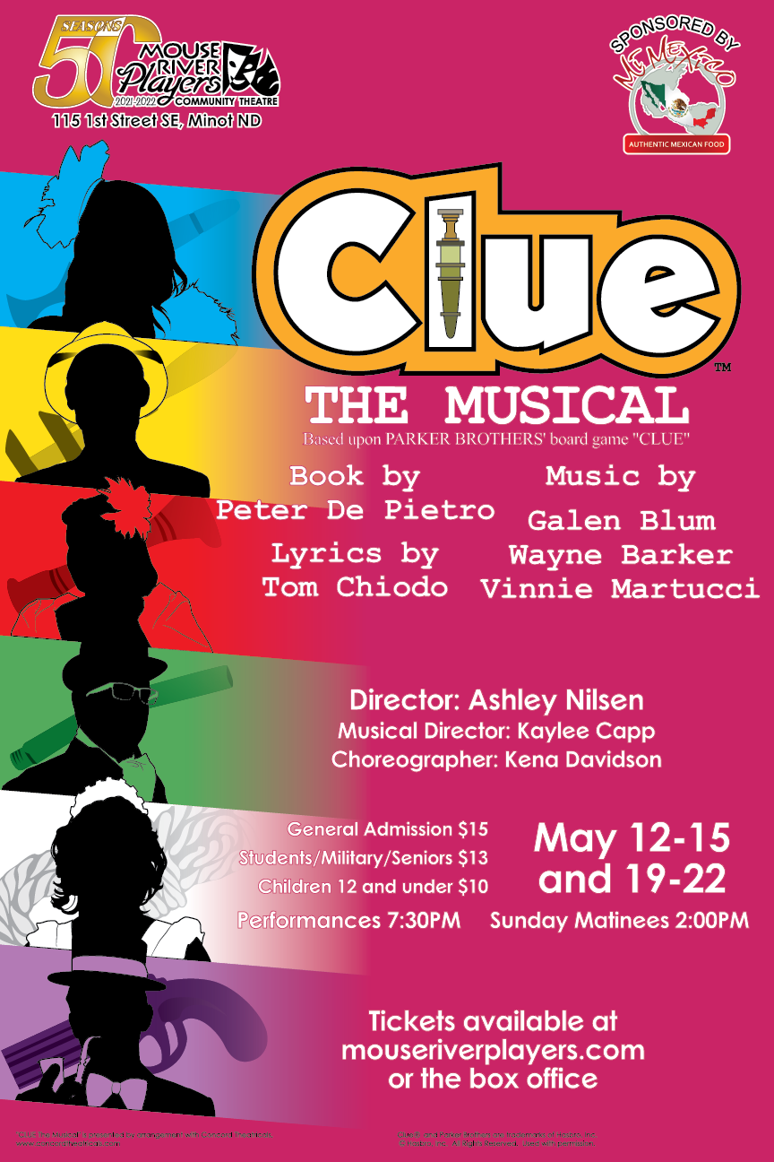 Clue, The Musical - Mouse River Players