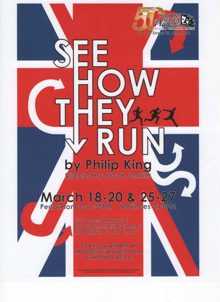 See how they run cast list announced mouse river players